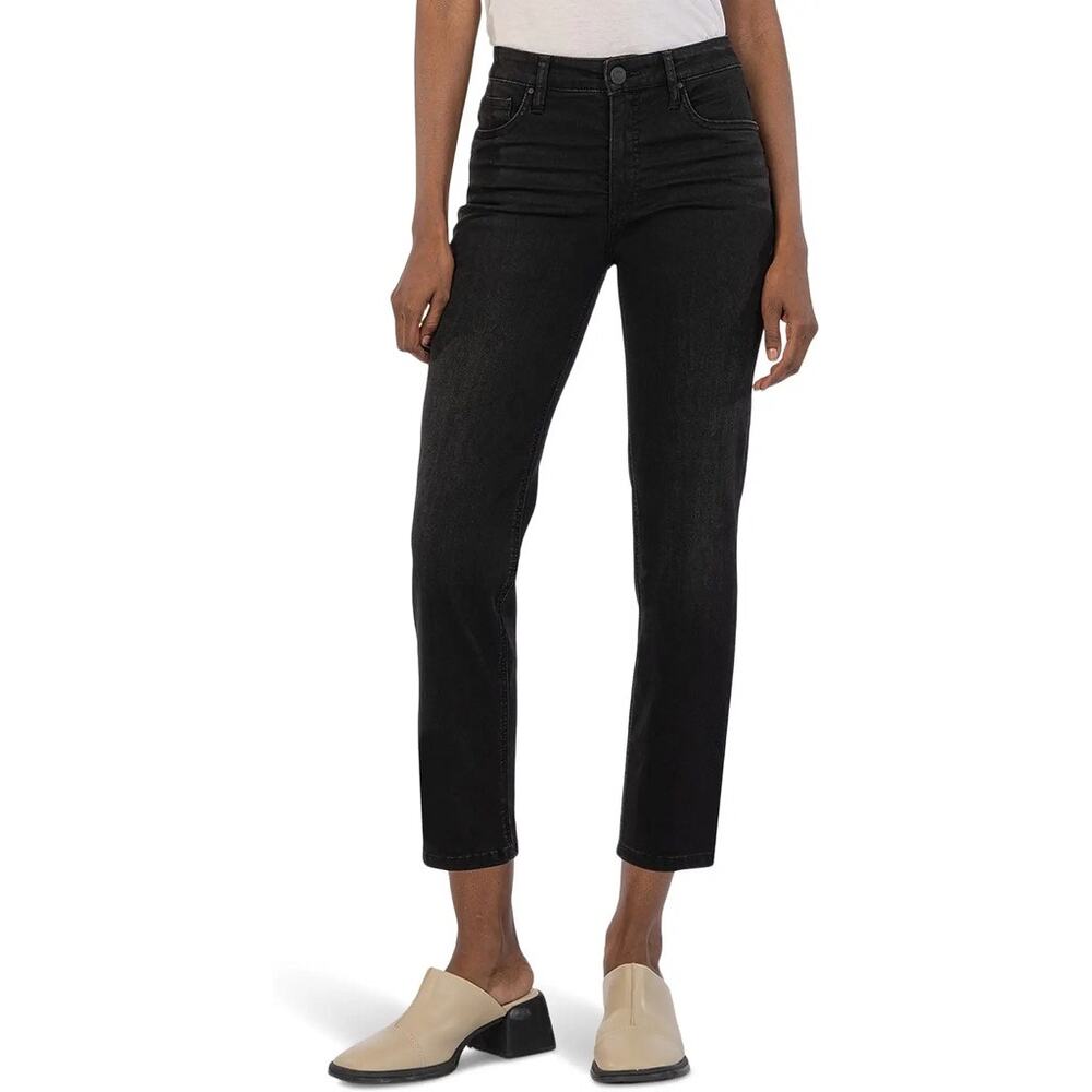 Kut From The Kloth Rachael Fab Ab High Waist Mom Jeans 18 Uplifting Black